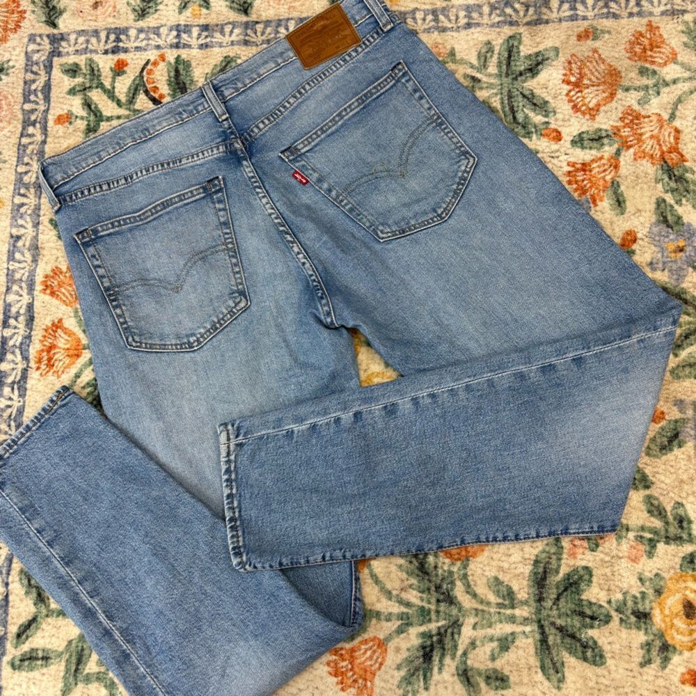 Levi’s Mens Jeans Lot 512 Light Wash 36 X 32 Denim